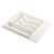 Ramasse couverts PVC blanc - VOLPATO